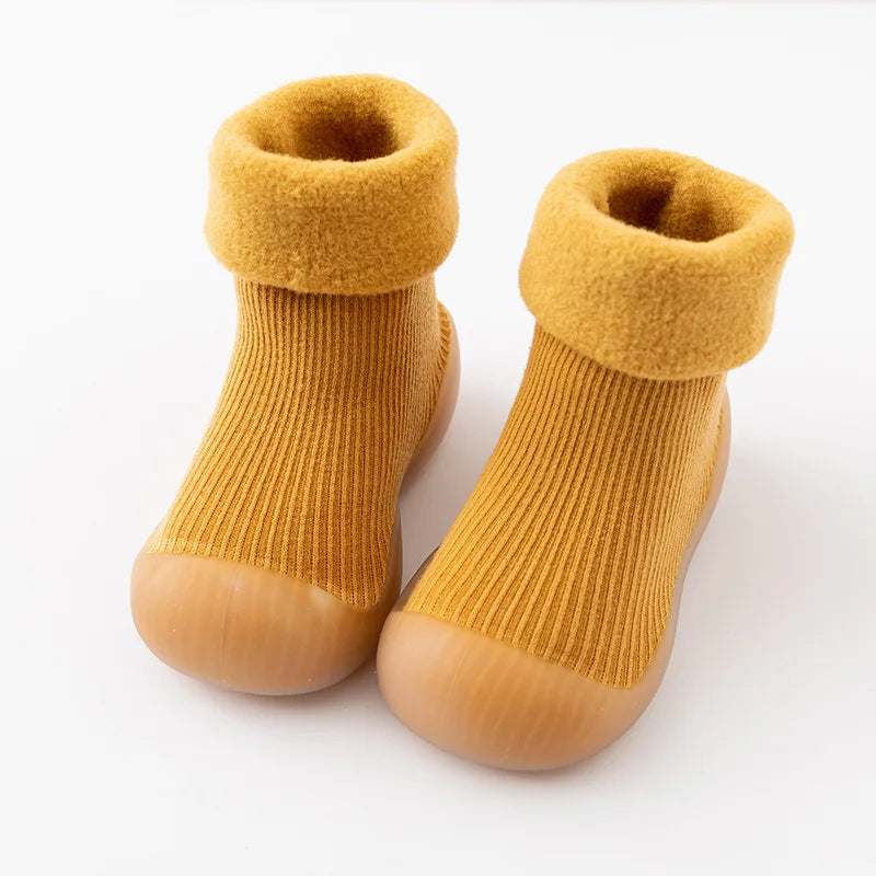 Mini Fashion Toddler Sock Shoes – Anti-Slip, Warm & Easy Wear for Indoors and Outdoors