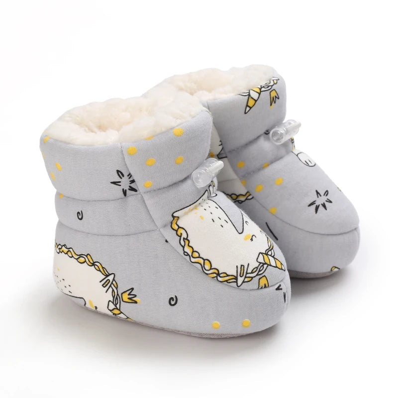 CosySteps – Warm & Stylish Baby Winter Booties – Non-Slip and Easy Fit