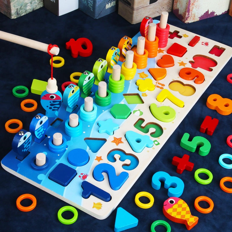 Montessori Wooden Activity Board – Learn Through Play