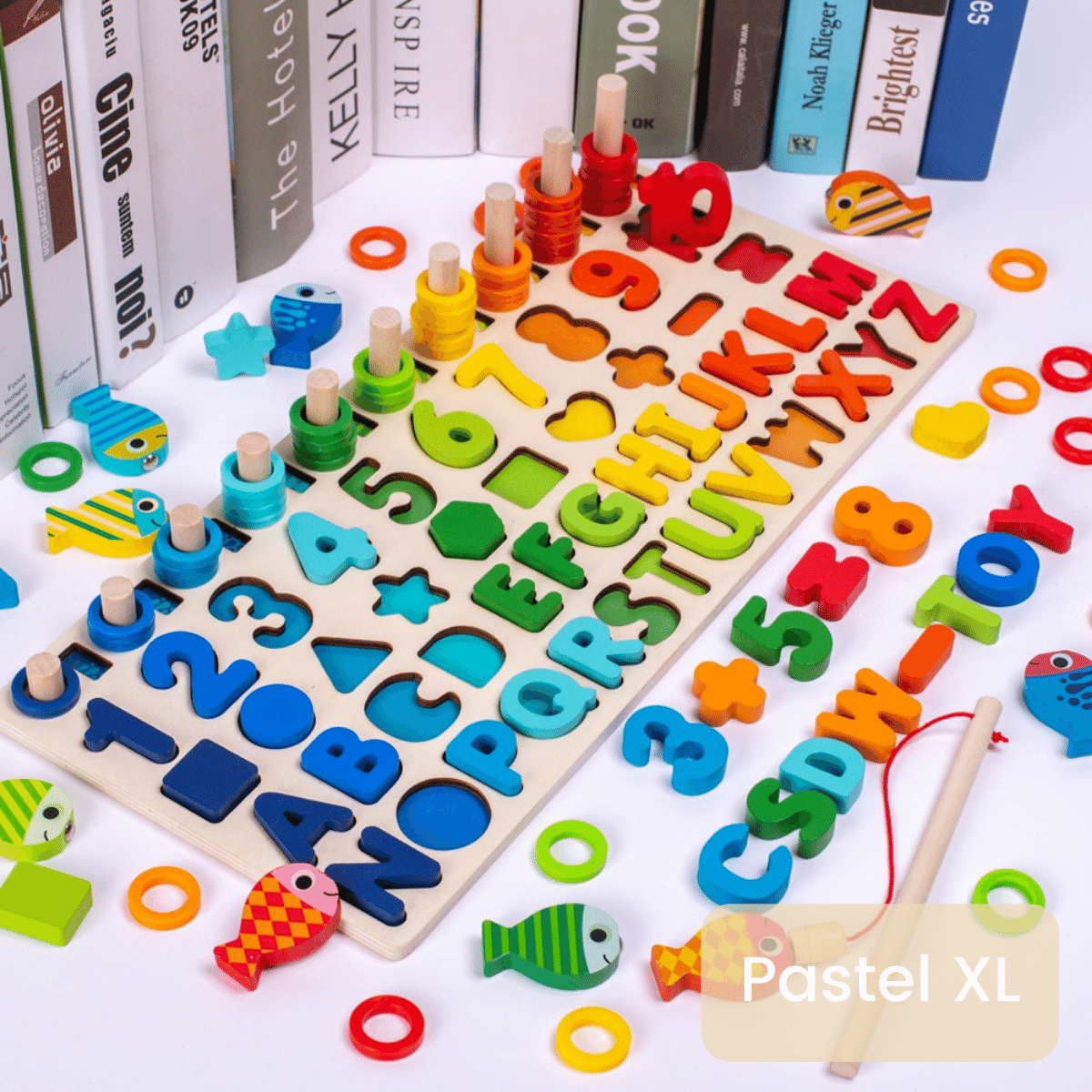 Montessori Wooden Activity Board – Learn Through Play