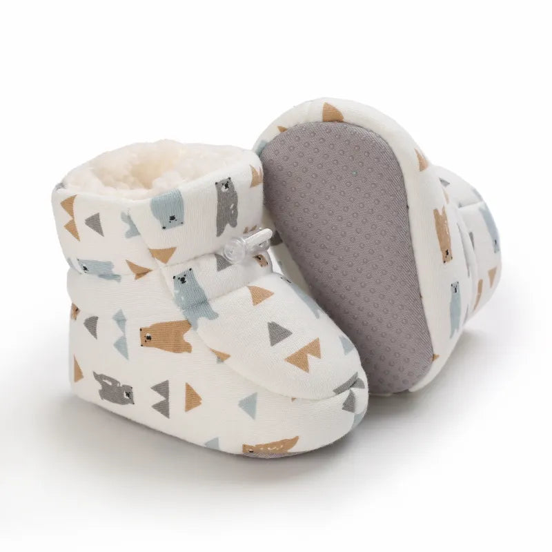 CosySteps – Warm & Stylish Baby Winter Booties – Non-Slip and Easy Fit