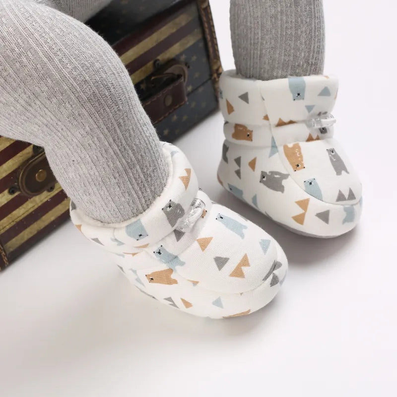 CosySteps – Warm & Stylish Baby Winter Booties – Non-Slip and Easy Fit