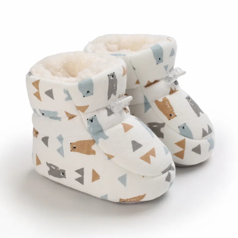 CosySteps – Warm & Stylish Baby Winter Booties – Non-Slip and Easy Fit