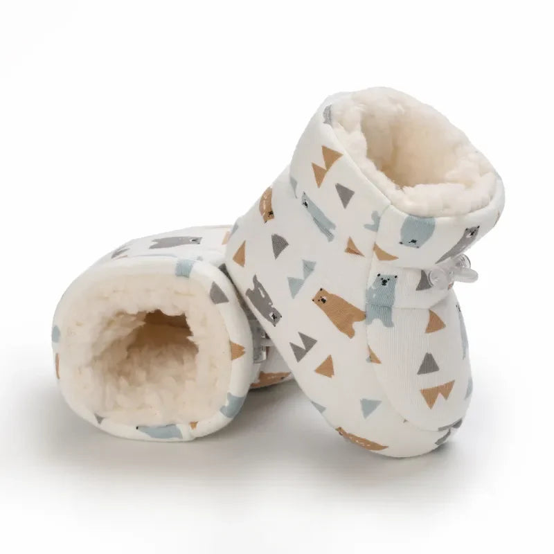CosySteps – Warm & Stylish Baby Winter Booties – Non-Slip and Easy Fit