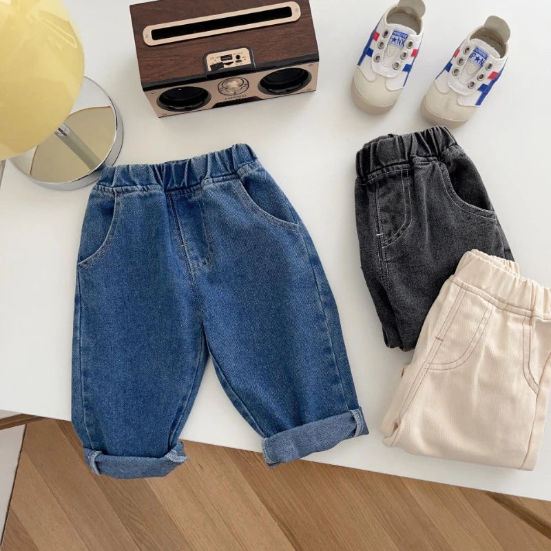 Kids’ Relaxed Fit Jeans – Comfortable, Durable & Stylish Everyday Denim (2-5 years)