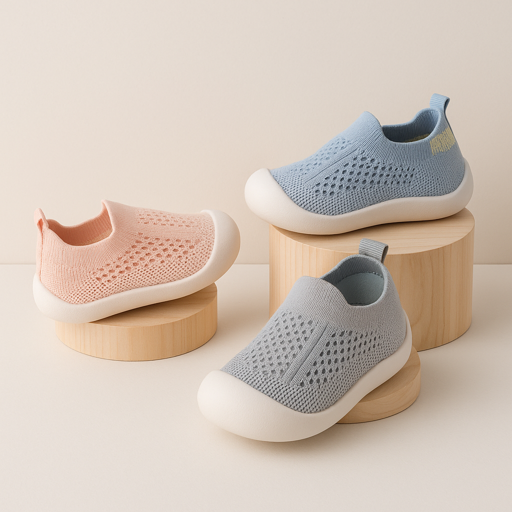 Supportive Kids’ Sneakers with Non-Slip Sole – Lightweight & Comfortable Walking Shoes