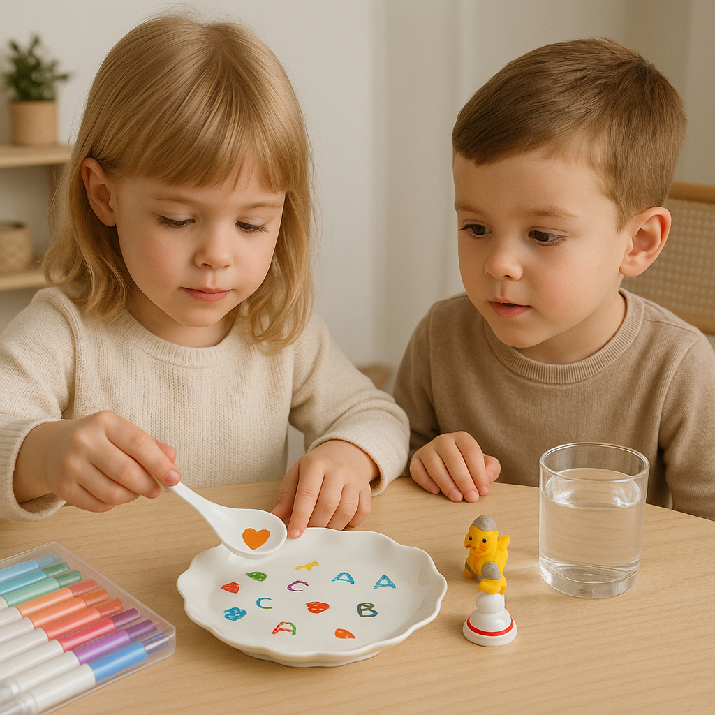 Water Painting Magic Pen – Mess-Free Creative Fun with Free Ceramic Spoon