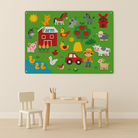 Interactive Felt Board for Toddlers – Endless Fun with Reusable Shapes & Learning