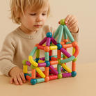 Magnetic Building Sticks – Boost Creativity & Fine Motor Skills Through Play