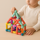 Magnetic Building Sticks – Boost Creativity & Fine Motor Skills Through Play