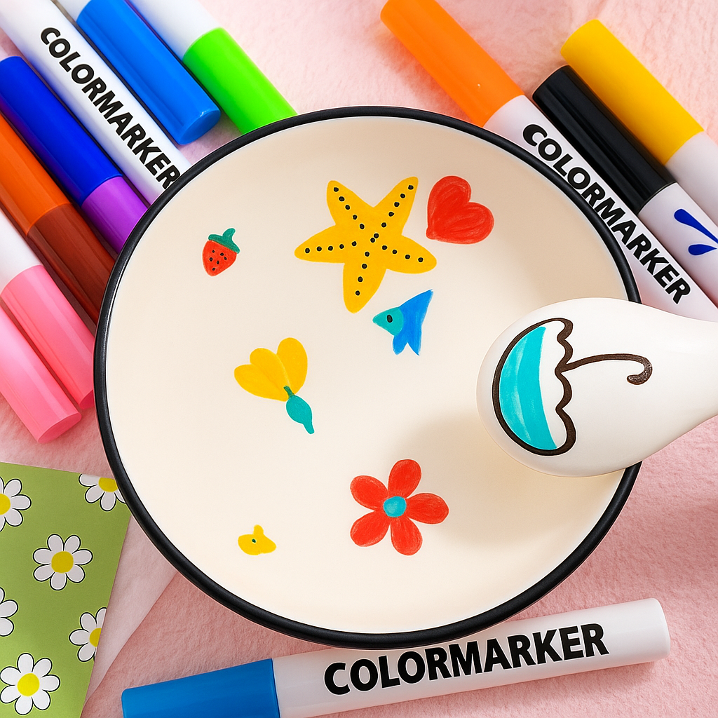 Water Painting Magic Pen – Mess-Free Creative Fun with Free Ceramic Spoon
