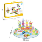 Montessori Gear Building Set – Creative Construction Toy with Rotating Power (3+ years)