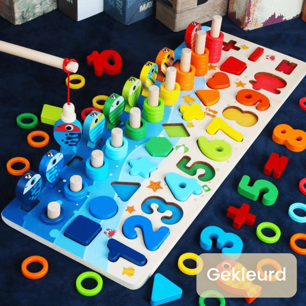 Montessori Wooden Activity Board – Learn Through Play