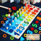 Montessori Wooden Activity Board – Learn Through Play