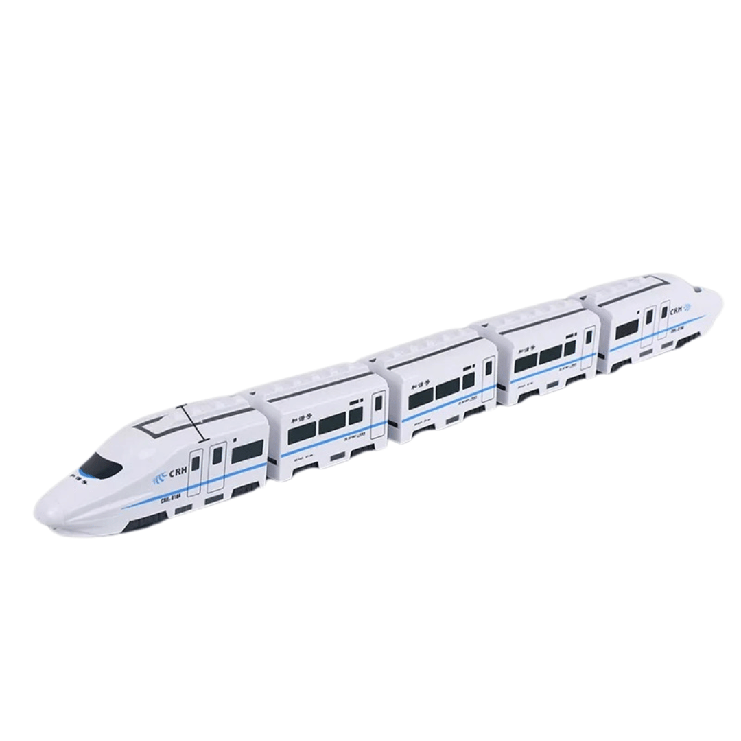 Self-Driving Toy Train – Fast Speed Play Train for Kids with Lights & Sound (5+ years)