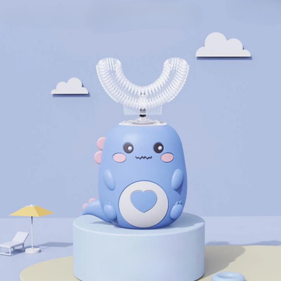 Kids Electric 360° Toothbrush – Fun Dino Design for Easy & Healthy Brushing (2-12 years)
