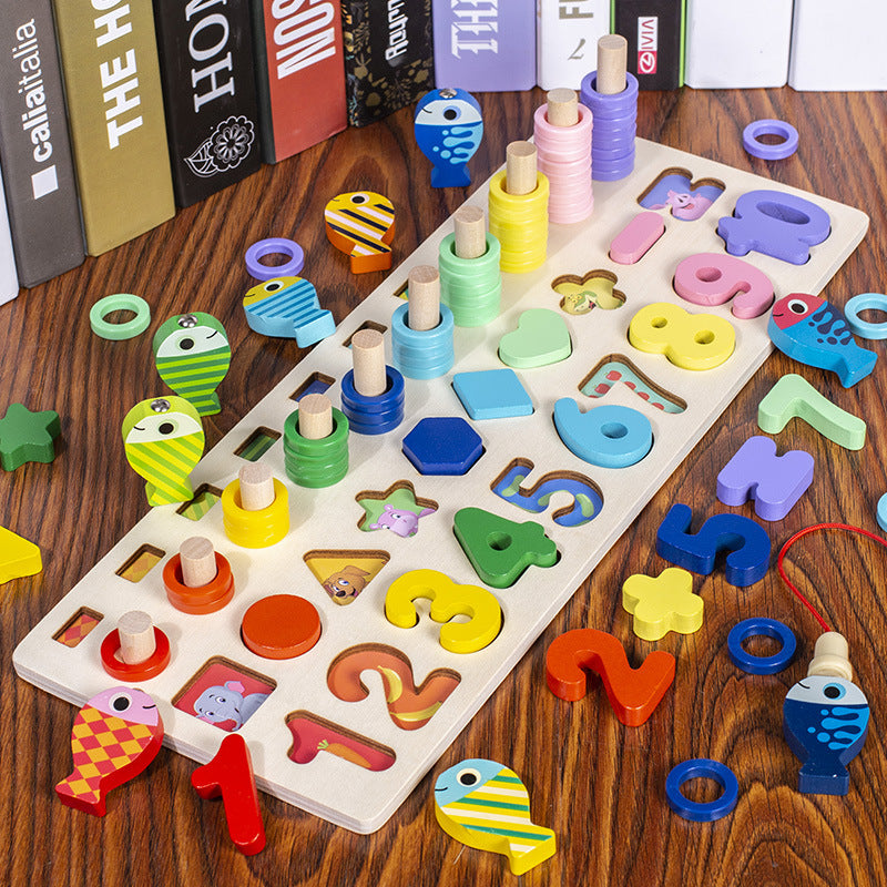 Montessori Wooden Activity Board – Learn Through Play
