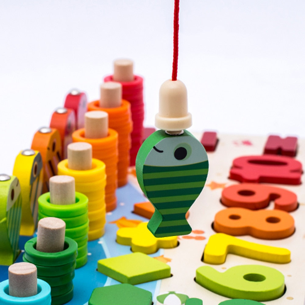 Montessori Wooden Activity Board – Learn Through Play