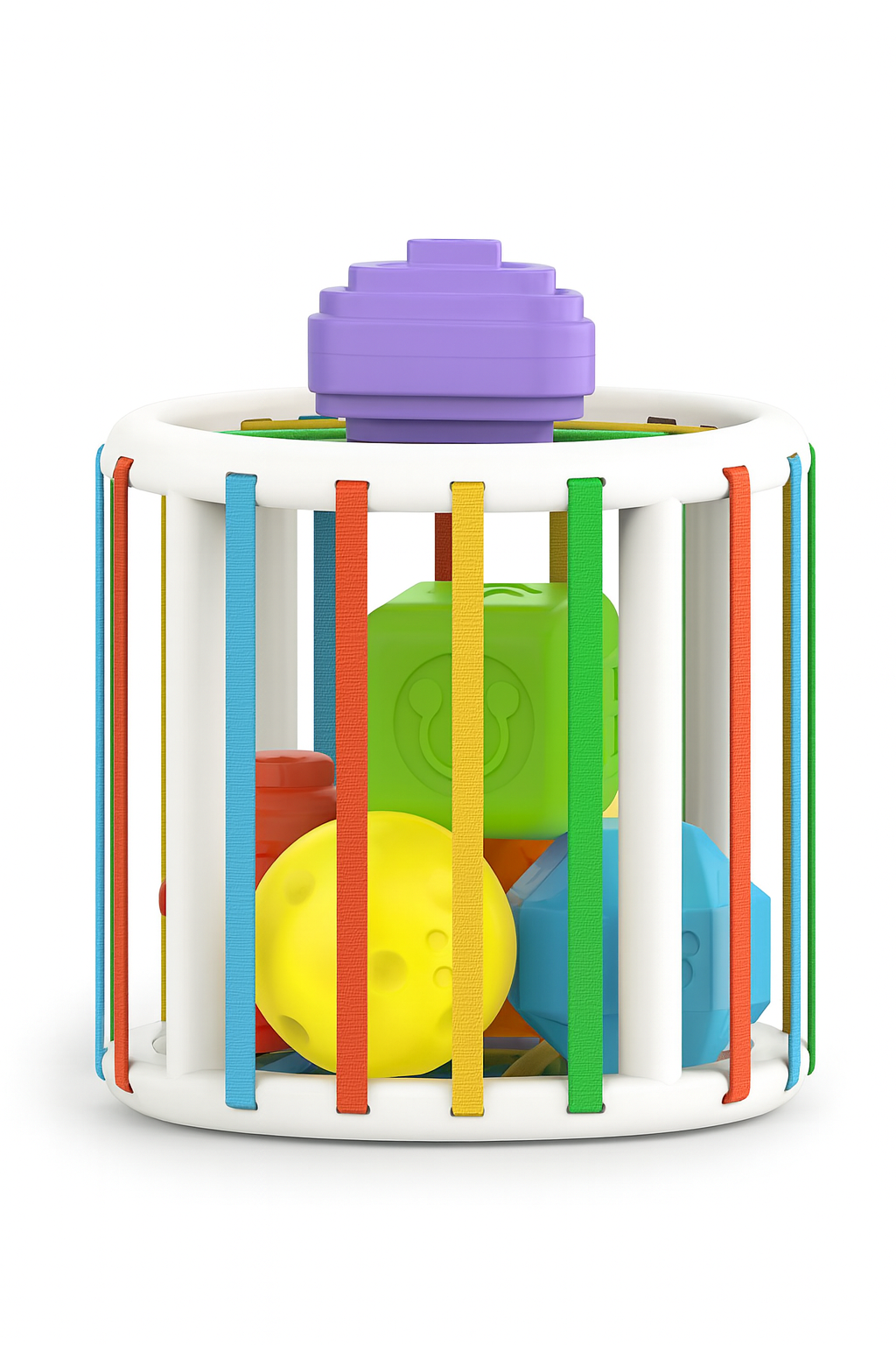 Educational Shape Sorting Cube for Toddlers – Develop Fine Motor Skills & Color Recognition (3+ years)
