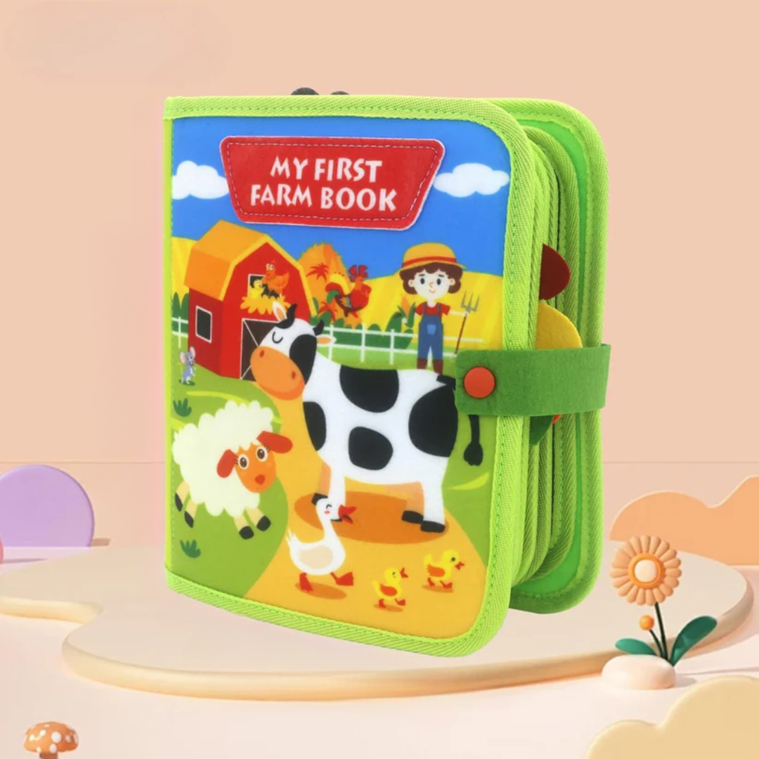 Educational Montessori Farm Storybook for Kids – Interactive Learning & Imaginative Play (1-5 years)