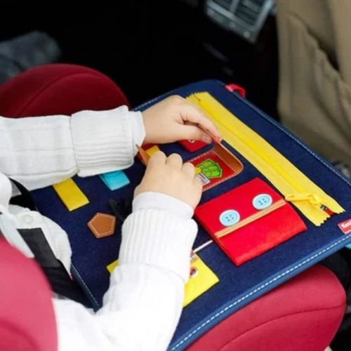 Interactive Baby Learning Book | Montessori Inspired Soft Activity Toy (+3 Years)