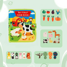 Educational Montessori Farm Storybook for Kids – Interactive Learning & Imaginative Play (1-5 years)