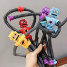 Ultimate Sensory Toy for Kids – Colorful Telescopic Fidget Play with Suction Cups (3+ years)