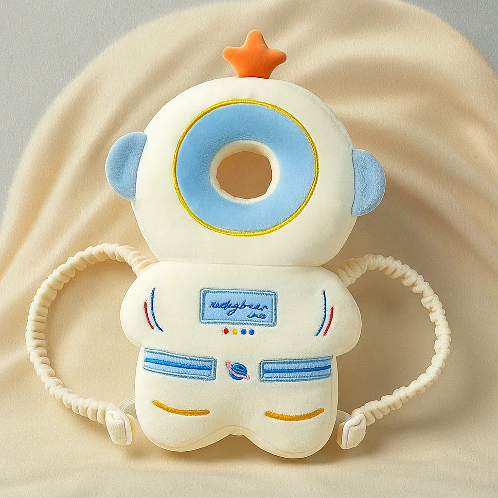 HeadHug Baby Head Protector Backpack – Soft, Breathable Cushion for Crawling & First Step (9months - 2years)