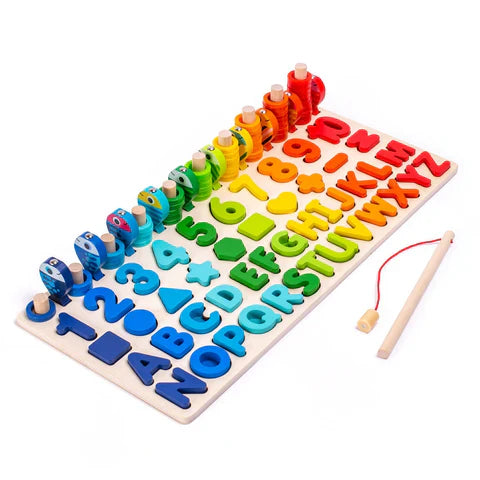 Montessori Wooden Activity Board – Learn Through Play