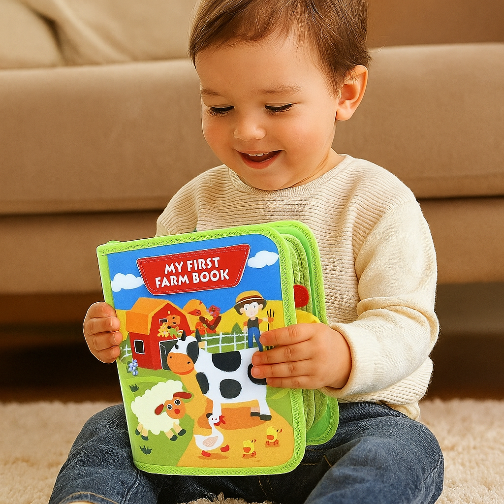 Educational Montessori Farm Storybook for Kids – Interactive Learning & Imaginative Play (1-5 years)