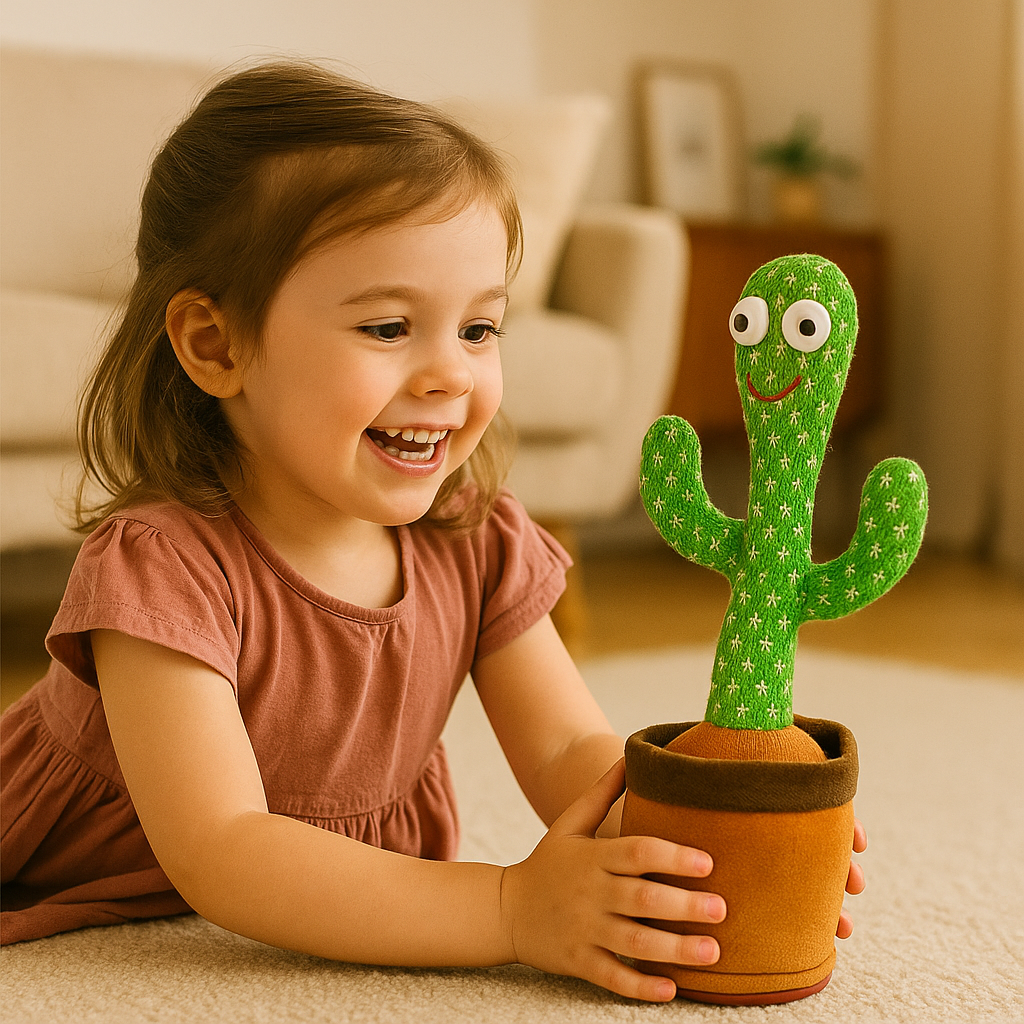 Talking Cactus – Fun Interactive Dancing & Talking Toy for Children (2+ years)