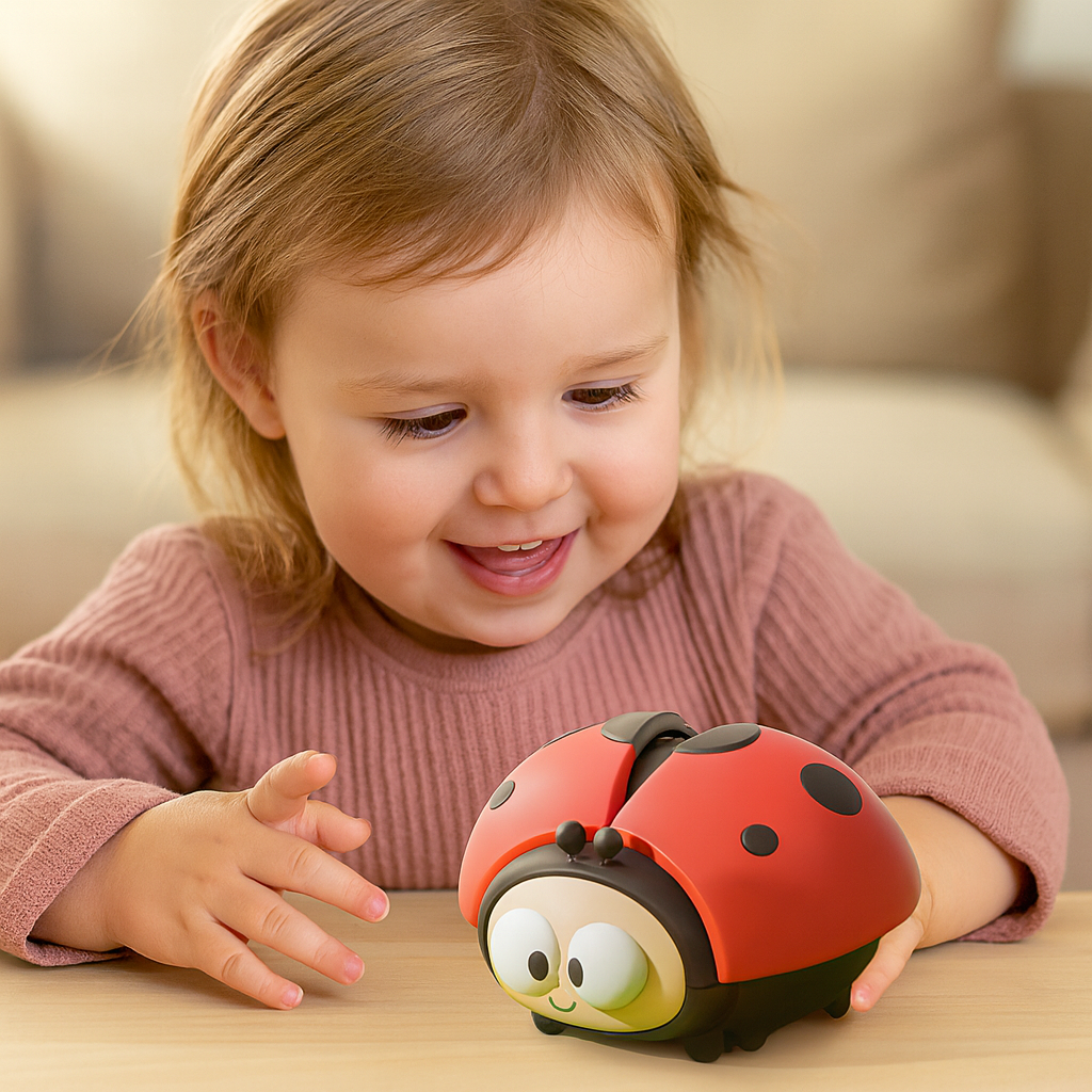 Ladybug Balloon Toy – Fun & Interactive Sensory Play for Kids (6+ months)