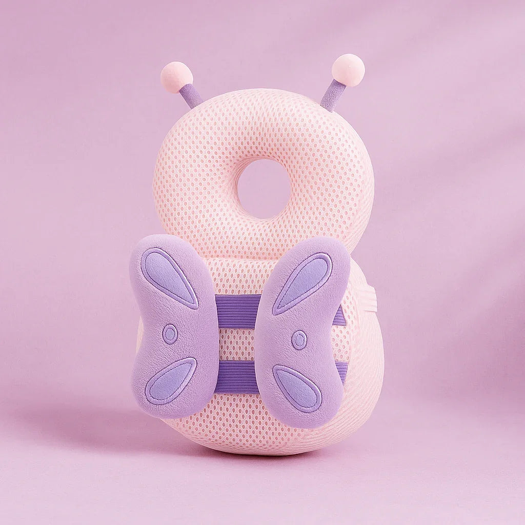 HeadHug Baby Head Protector Backpack – Soft, Breathable Cushion for Crawling & First Step (9months - 2years)