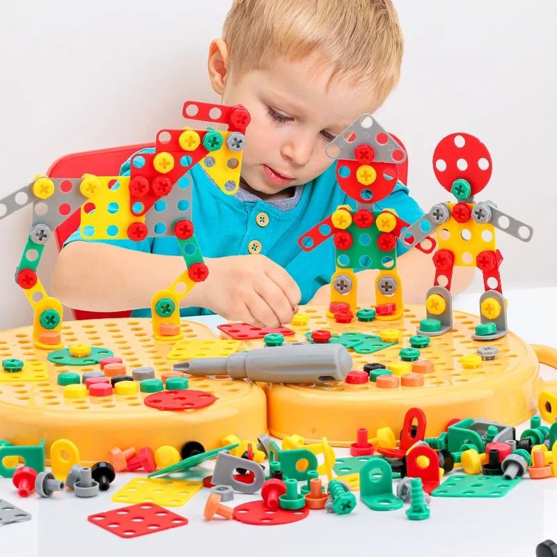 Montessori Tool Box – Creative Educational Construction Set for Kids (3+ years)
