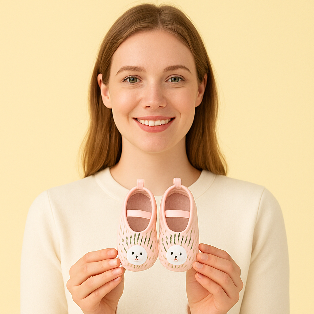 Non-Slip Baby Socks for First Walkers – Breathable Mesh Grip Socks for Toddlers (10 Months - 3 Years)
