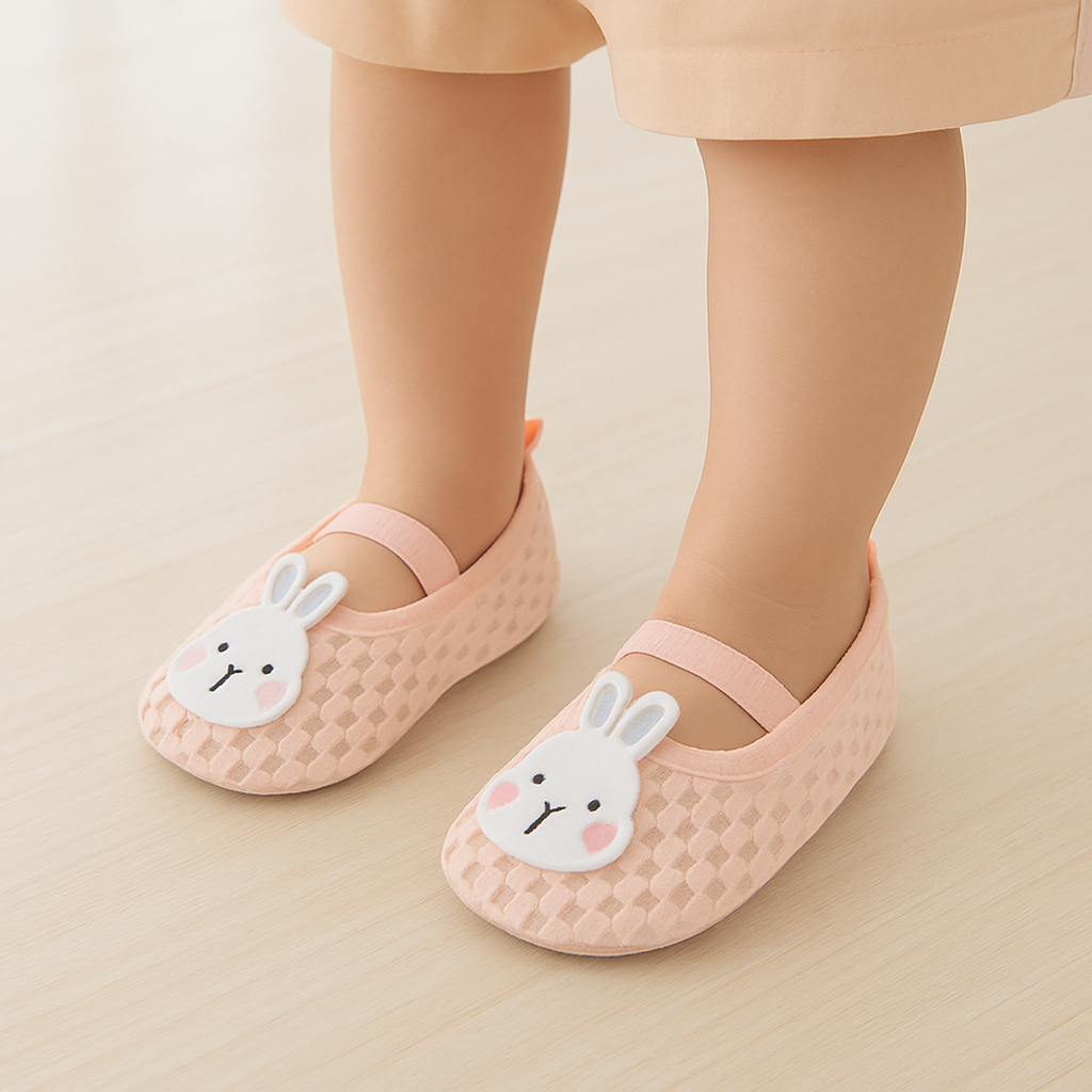 Non-Slip Baby Socks for First Walkers – Breathable Mesh Grip Socks for Toddlers (10 Months - 3 Years)