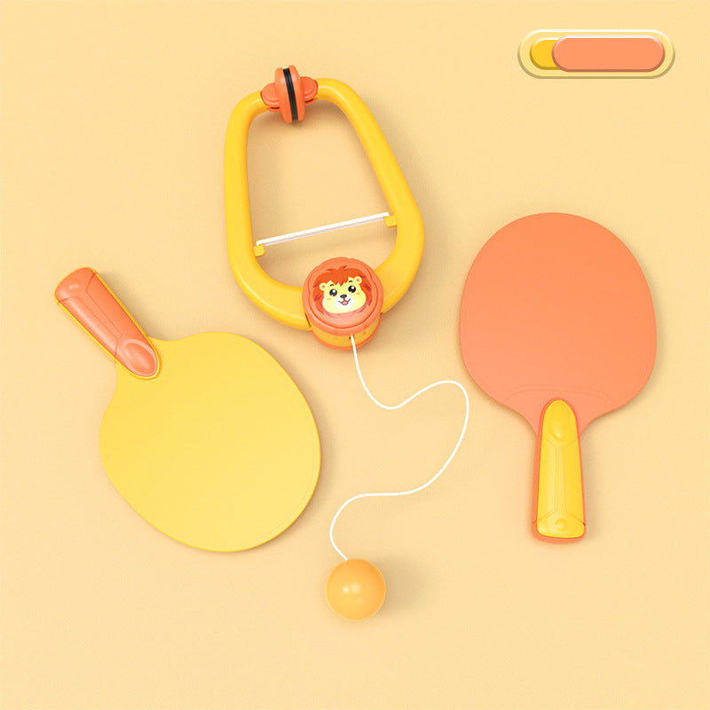 Tabletop Ping Pong Game Set – Indoor Door Frame Mini Table Tennis Kit for Family Fun (7+ years)