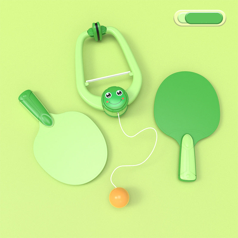 Tabletop Ping Pong Game Set – Indoor Door Frame Mini Table Tennis Kit for Family Fun (7+ years)