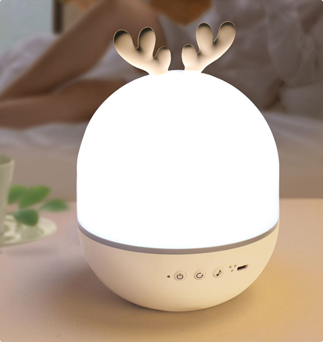 Calming Starry Sky Projector Night Light – Relax and Fall Asleep with Unique Bedroom Lamp (3+ years)