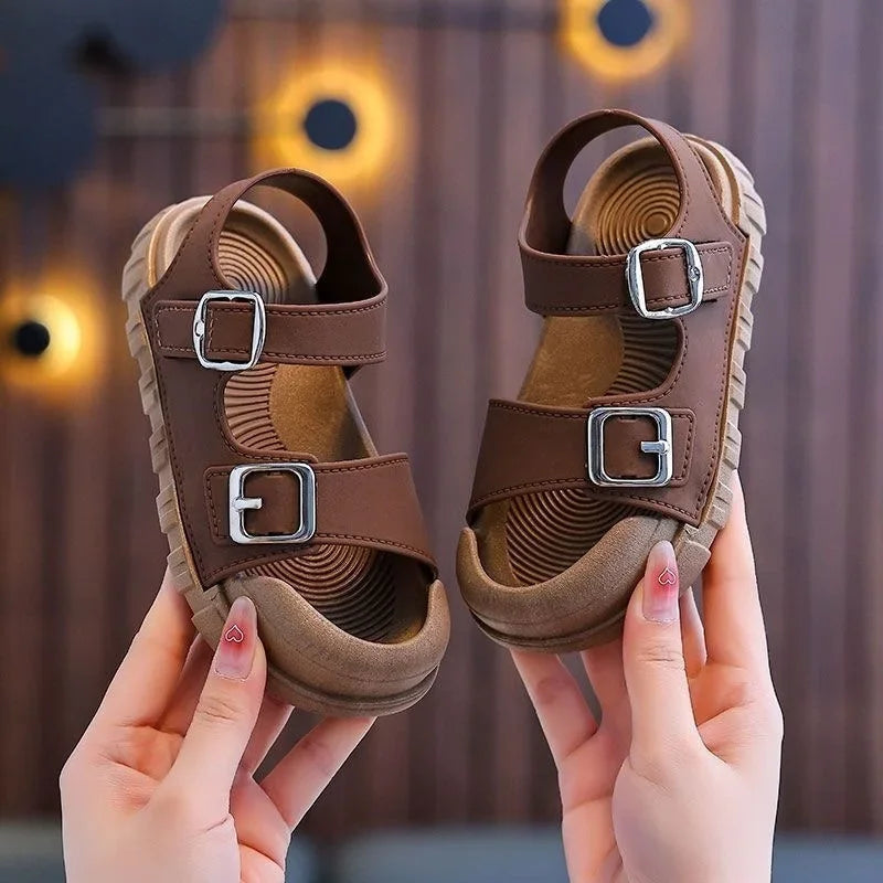 Protective Toe Kids Sandals for Boys and Girls – Lightweight, Adjustable, Easy-Clean (1 – 10 Years)