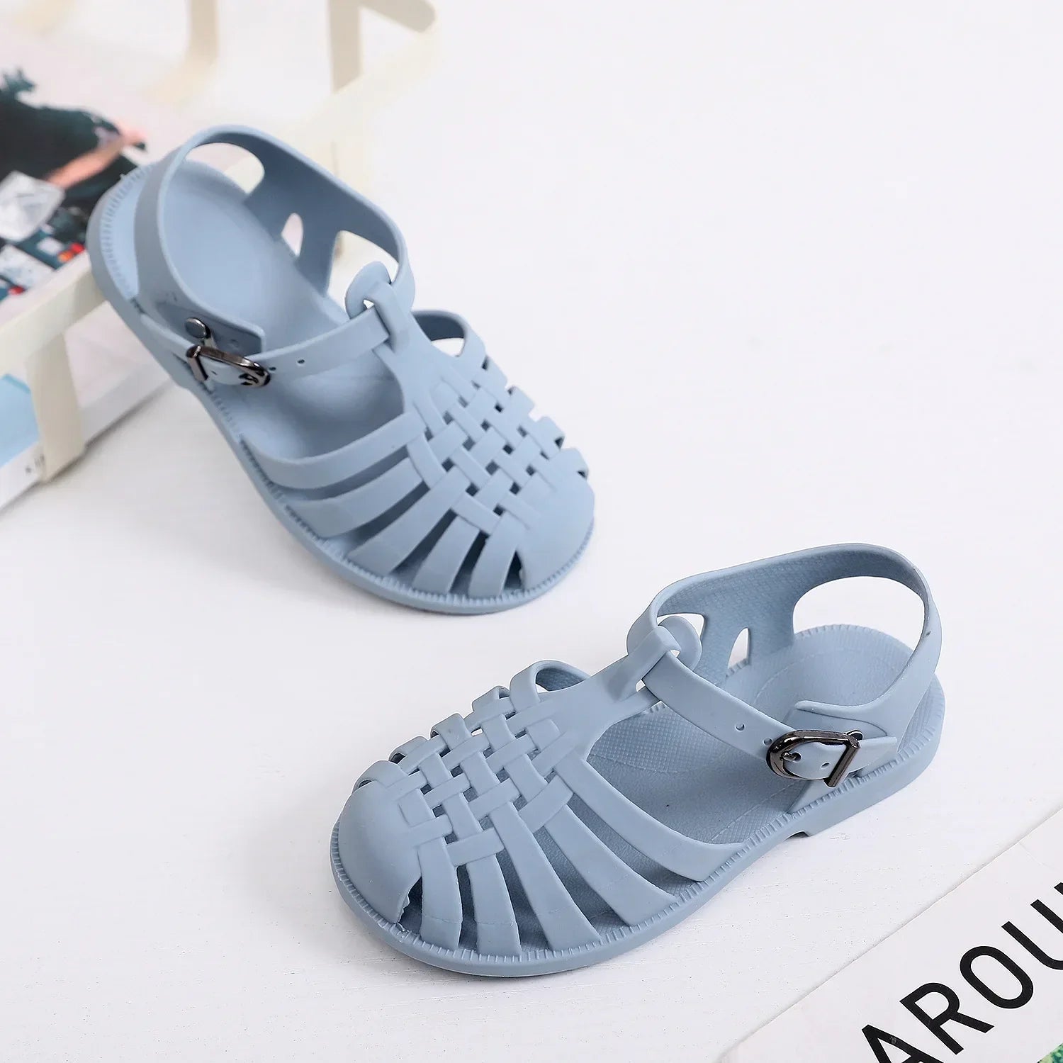 Toddler Jelly Sandals – Soft, Flexible & Water-Resistant Summer Shoes (1 – 8 Years)