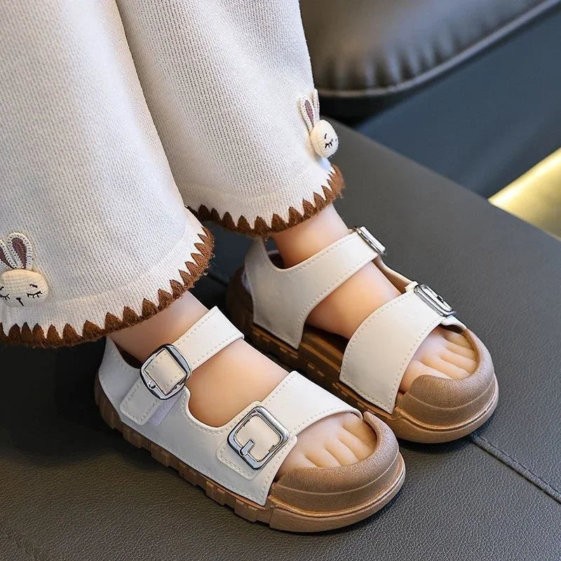 Protective Toe Kids Sandals for Boys and Girls – Lightweight, Adjustable, Easy-Clean (1 – 10 Years)