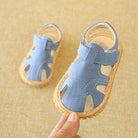 Soft Baby Walking Sandals – Non-Slip Open-Toe Summer Shoes for First Walkers (6–18 Months)