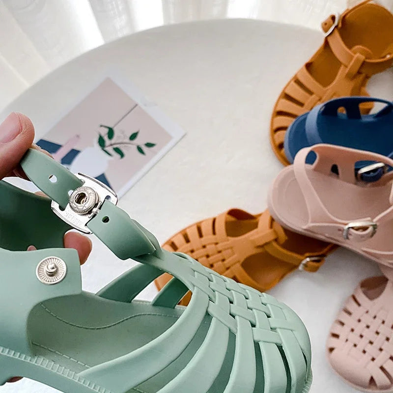 Toddler Jelly Sandals – Soft, Flexible & Water-Resistant Summer Shoes (1 – 8 Years)