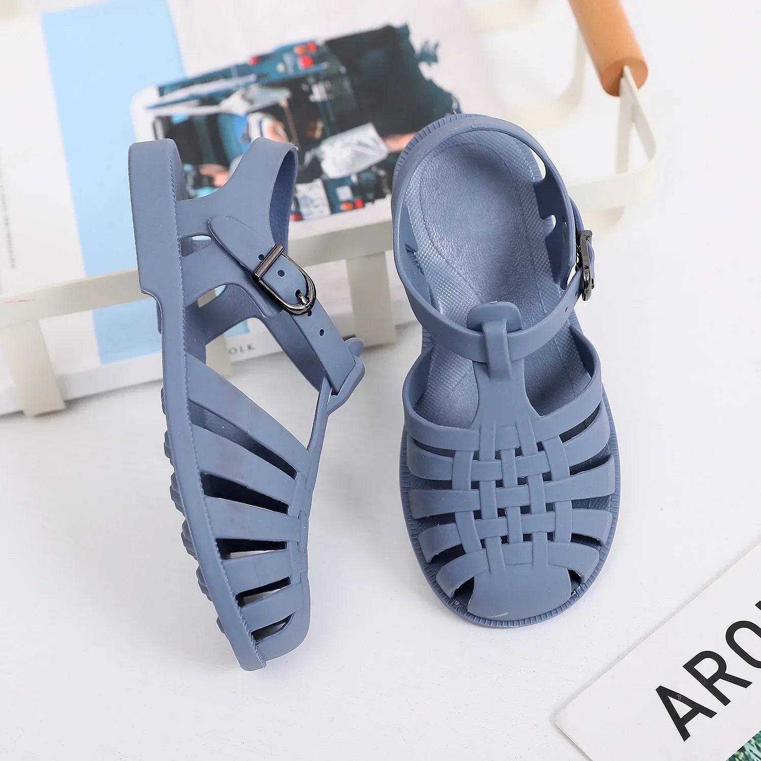 Toddler Jelly Sandals – Soft, Flexible & Water-Resistant Summer Shoes (1 – 8 Years)