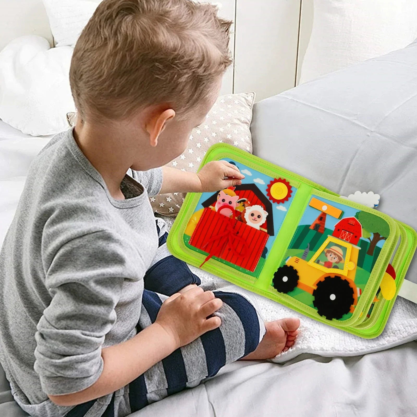 Educational Montessori Farm Storybook for Kids – Interactive Learning & Imaginative Play (1-5 years)