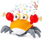 Walking Crab – Crawling Toy for Babies – Light-Up, Musical & Motion Sensor Fun