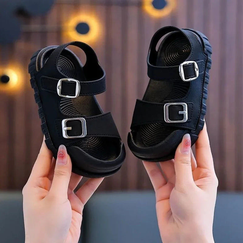 Protective Toe Kids Sandals for Boys and Girls – Lightweight, Adjustable, Easy-Clean (1 – 10 Years)