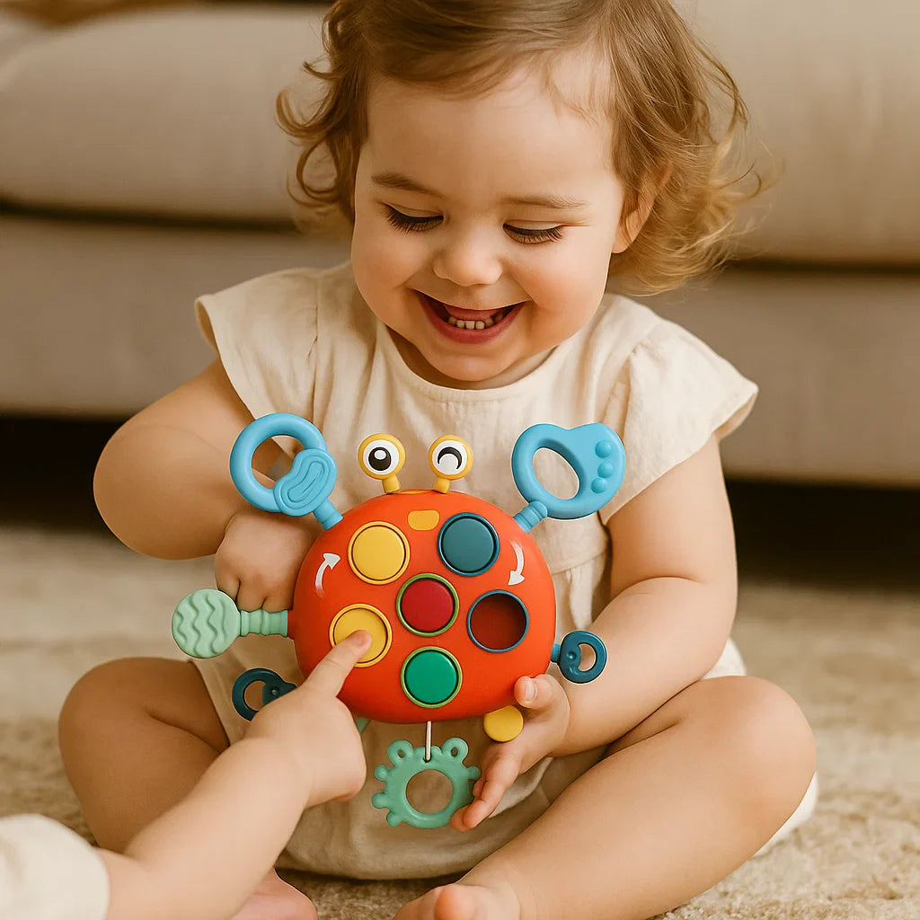 Sensory Development Toy for Babies – Stimulates Motor Skills & Learning Play (6+ months)