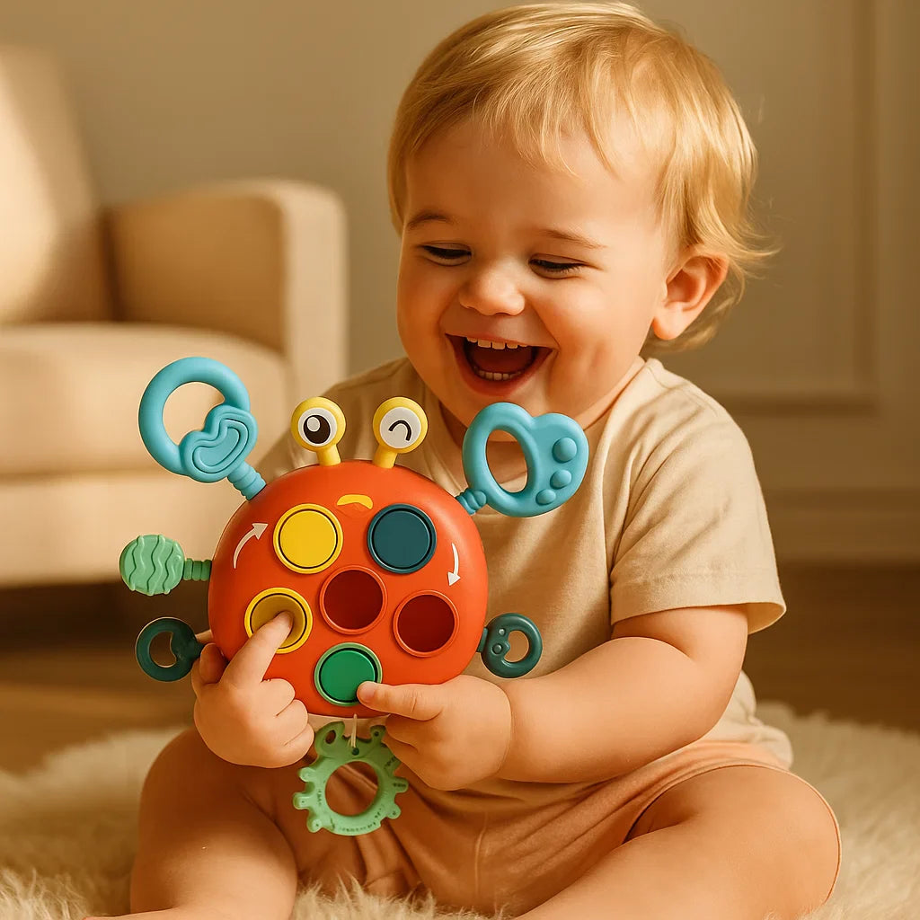 Sensory Development Toy for Babies – Stimulates Motor Skills & Learning Play (6+ months)